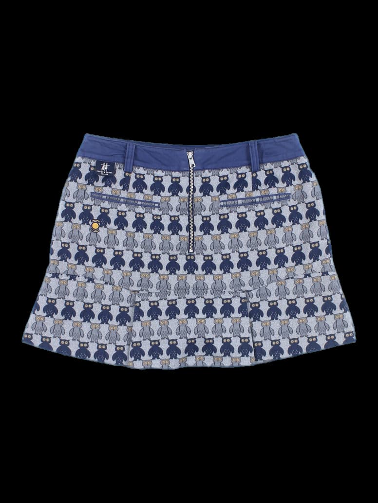 플리츠 니트 스커트