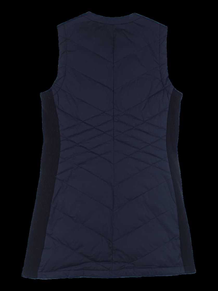 사이드 니트 패딩 베스트