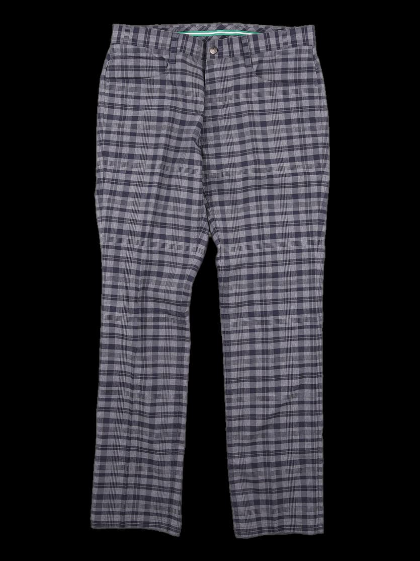 [남성] 체크 골프 팬츠