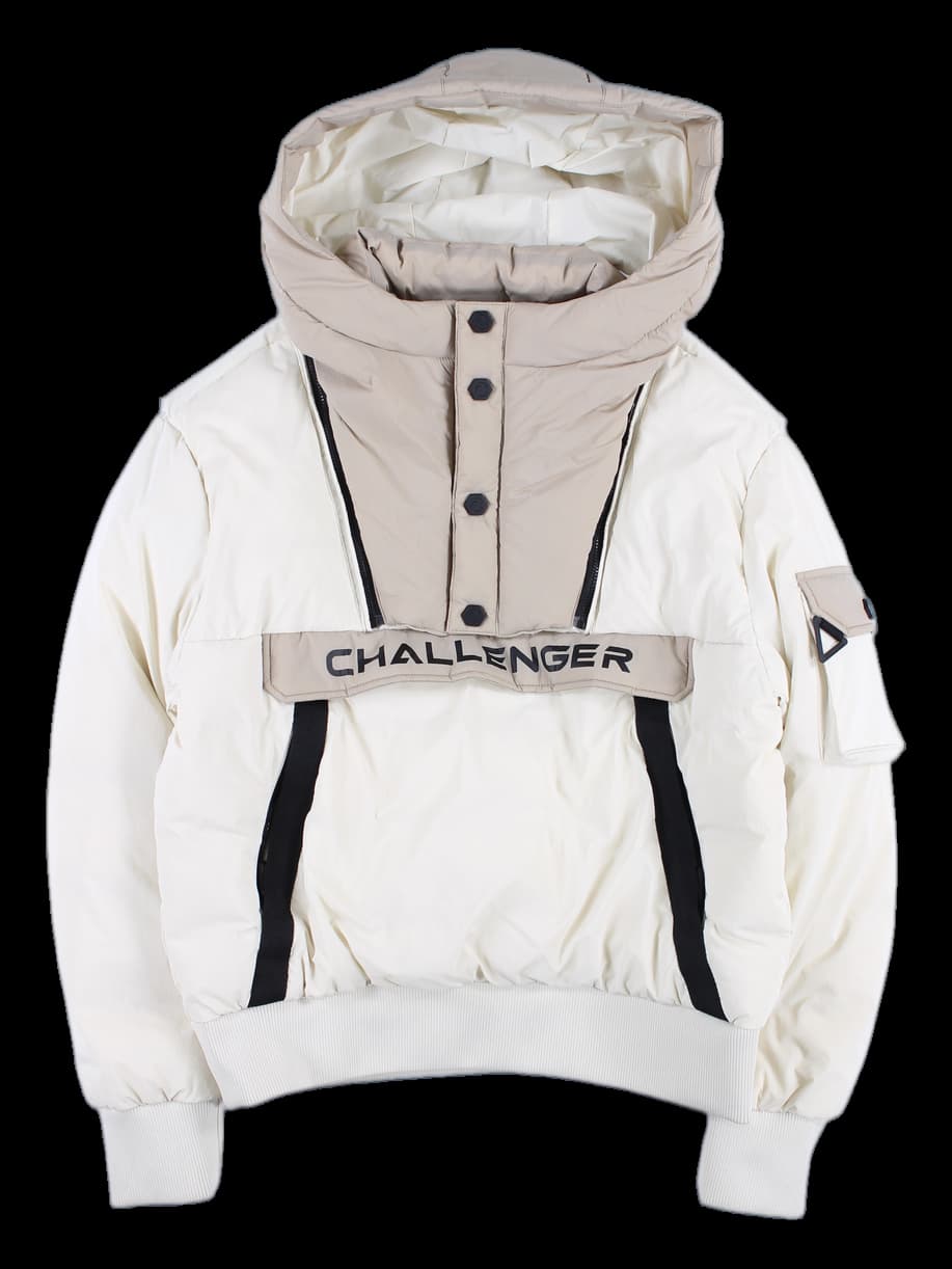 구스 다운 후드 패딩 점퍼