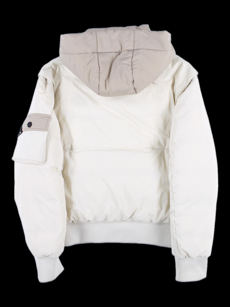 구스 다운 후드 패딩 점퍼