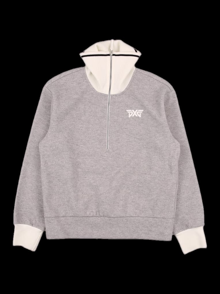 [남녀공용] 니트 카라 모직 티셔츠