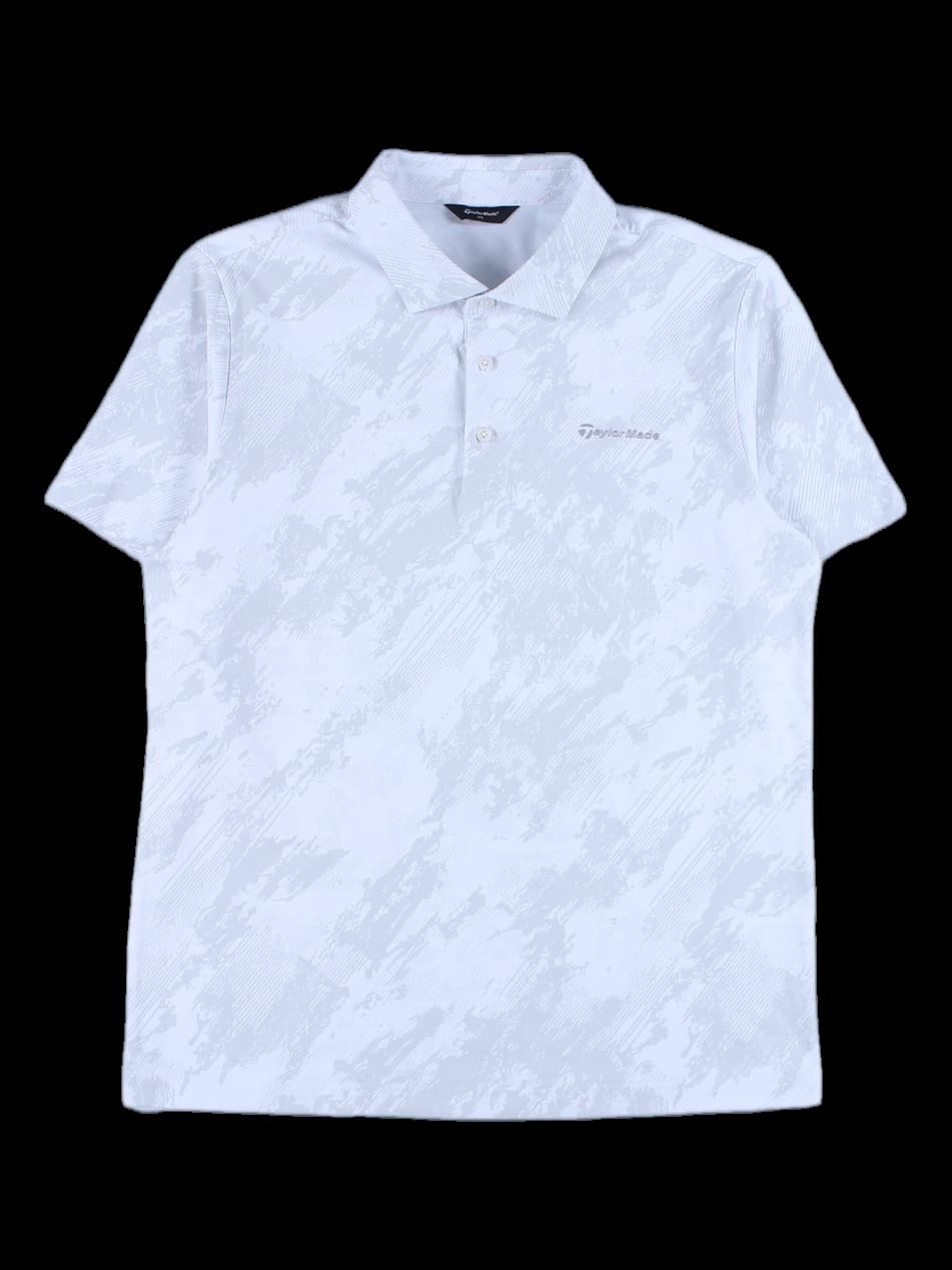 패턴 카라 반팔 티셔츠