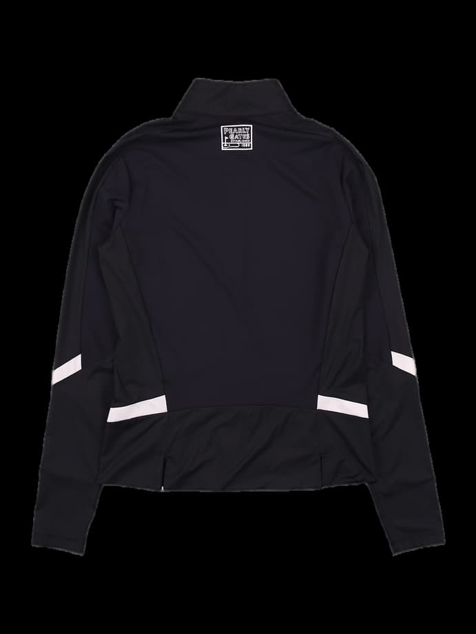 컬러 포인트 집업 긴팔 점퍼