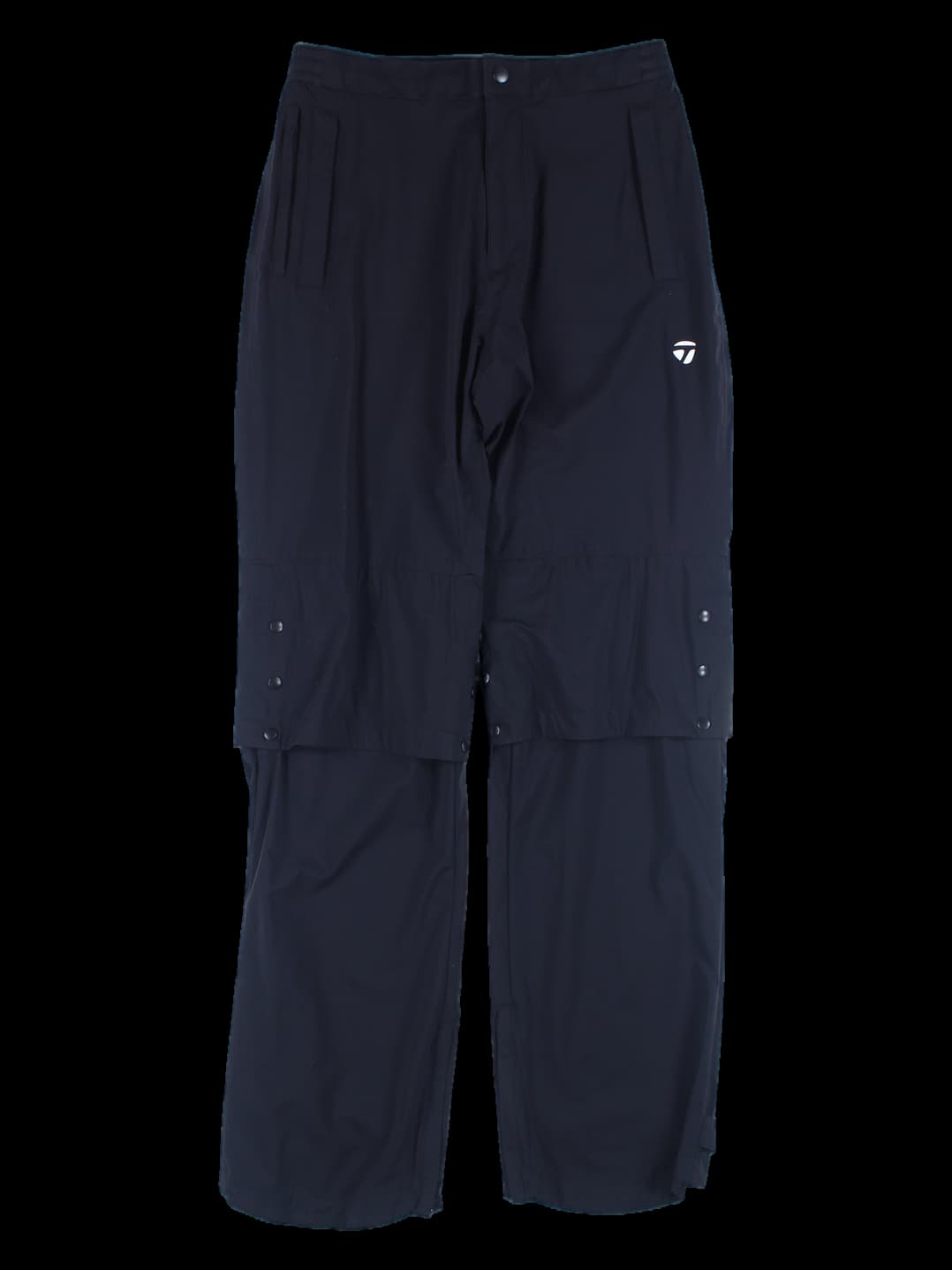 무릎 절개 밴딩 팬츠