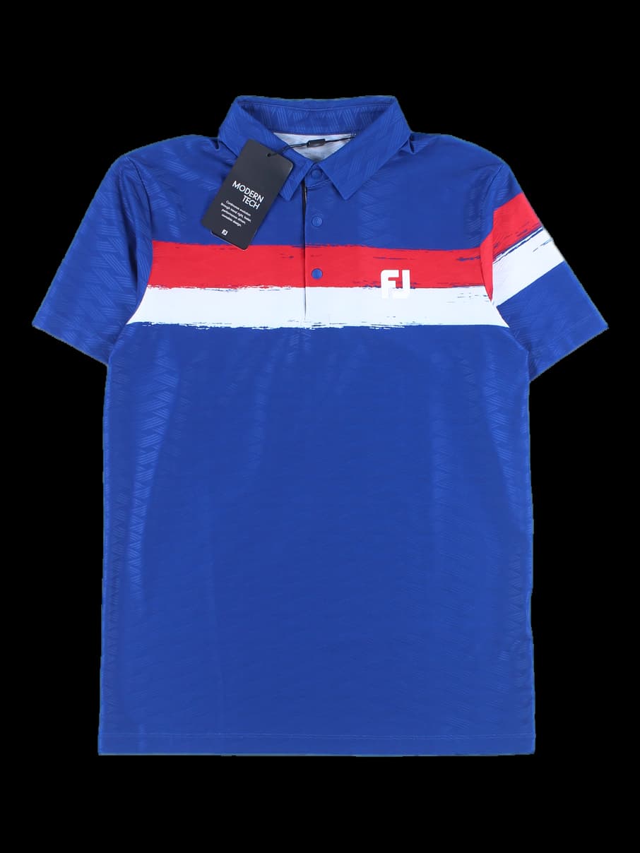 [남성] [새상품] 골프 반팔 카라티