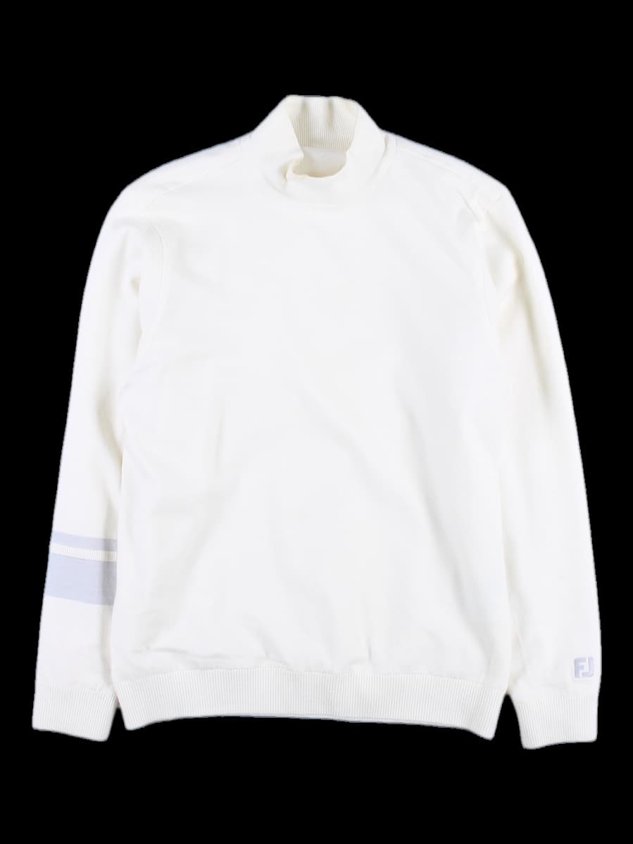 라운드 목폴라 니트