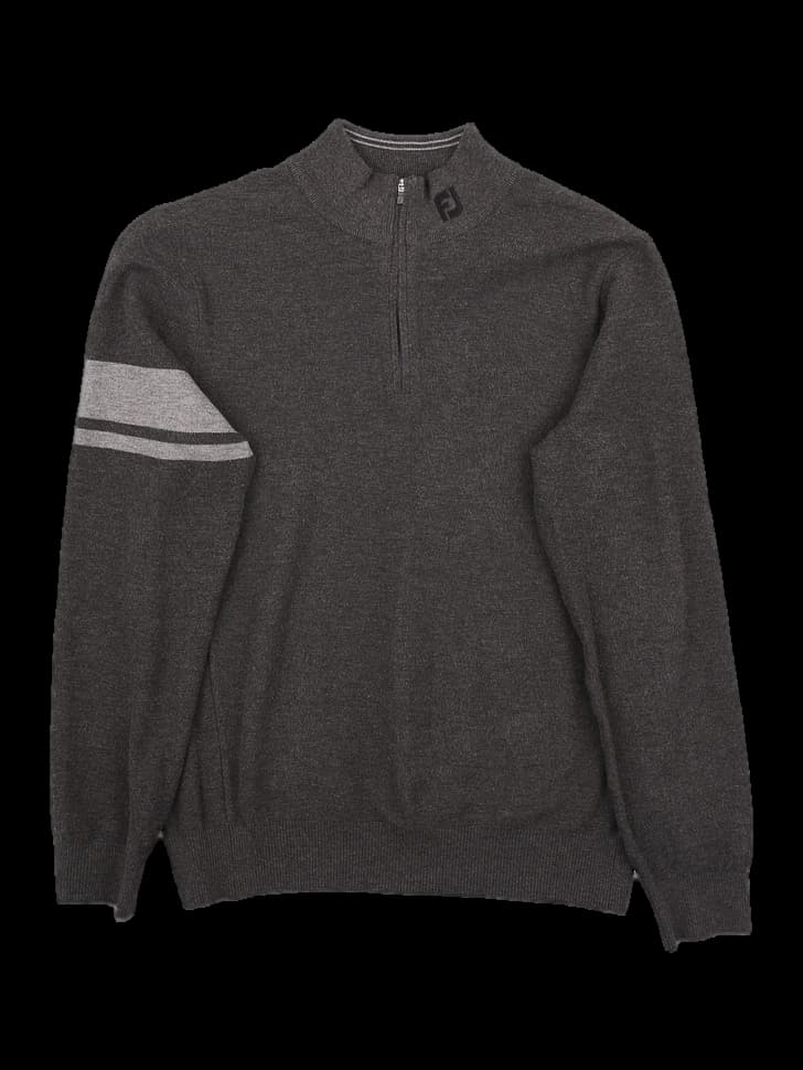 [남성] 반집업 니트