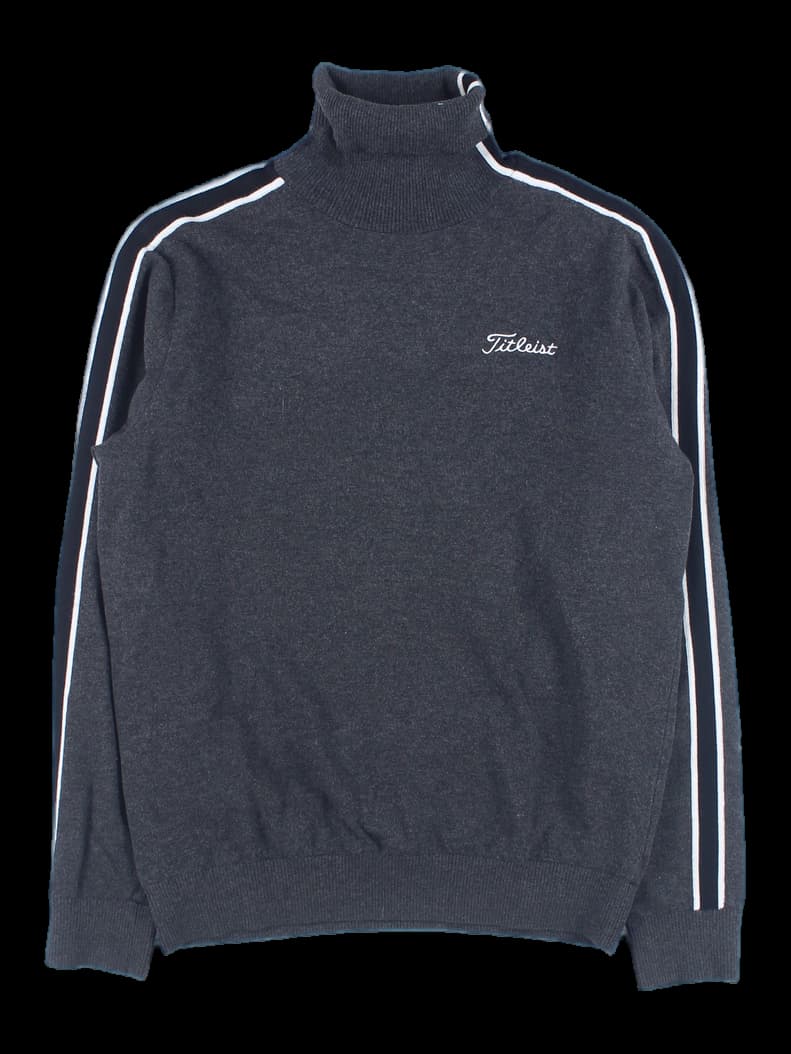 폴라 바람막이 니트