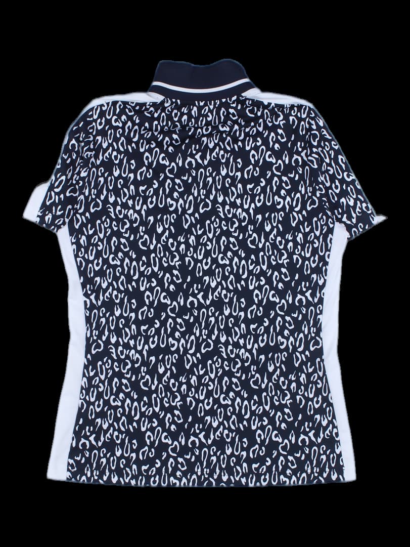 프린트 카라 티셔츠