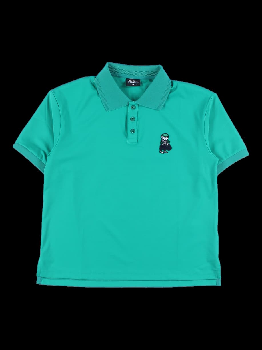 로고 골프 반팔 카라티