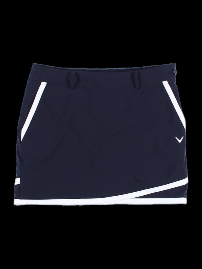 스트레치 배색 스커트