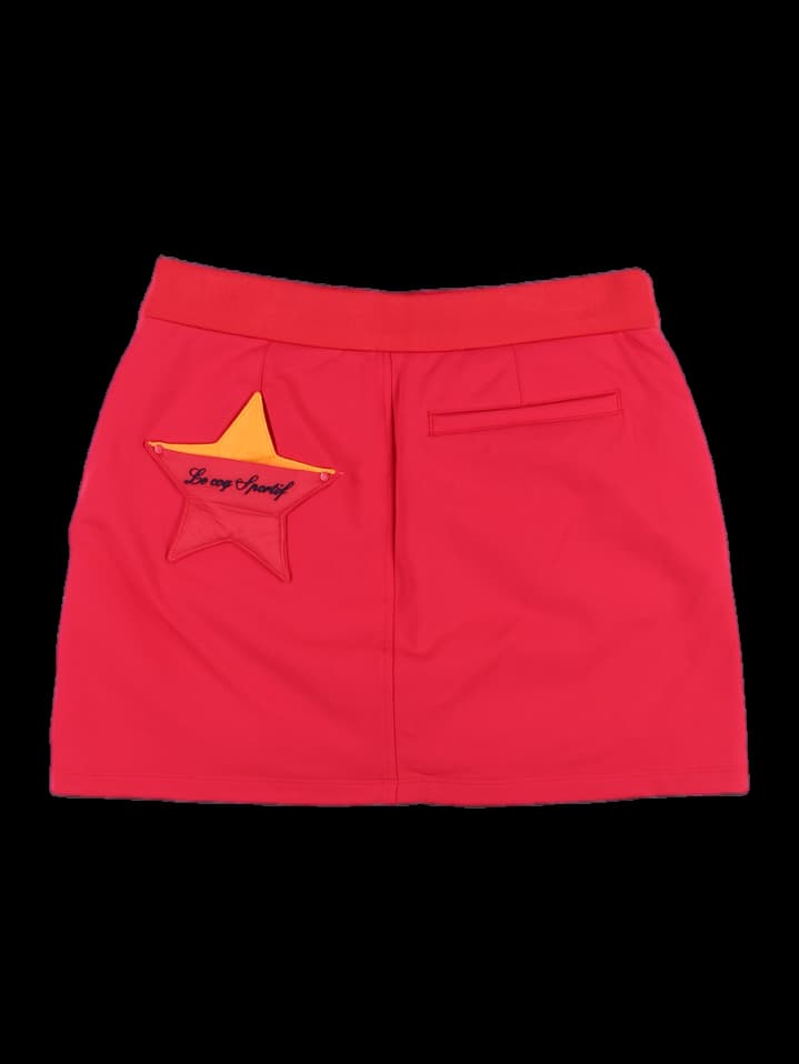 뒷밴딩 패딩 스커트