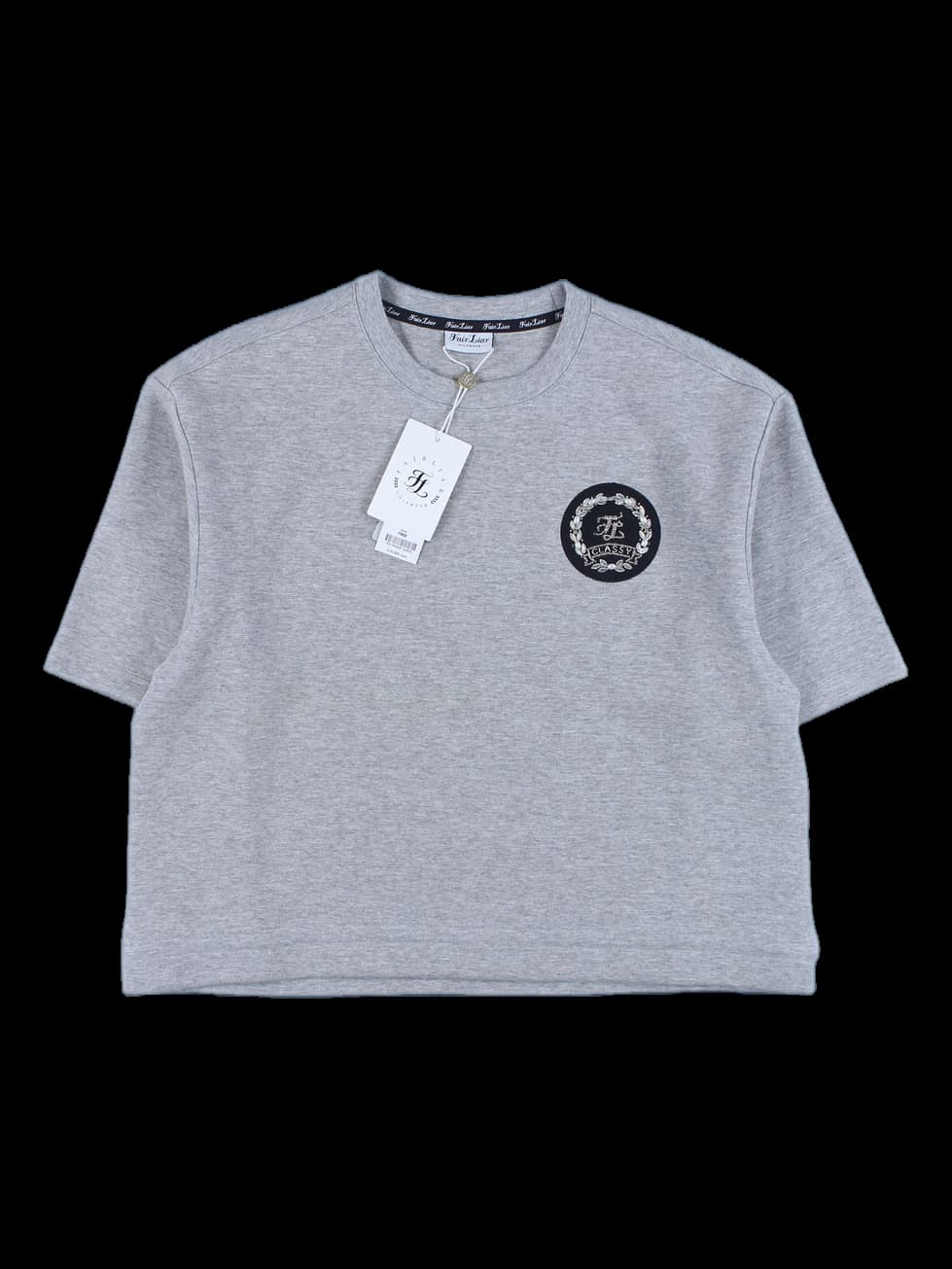 [새상품] 로고 포인트 반팔 티