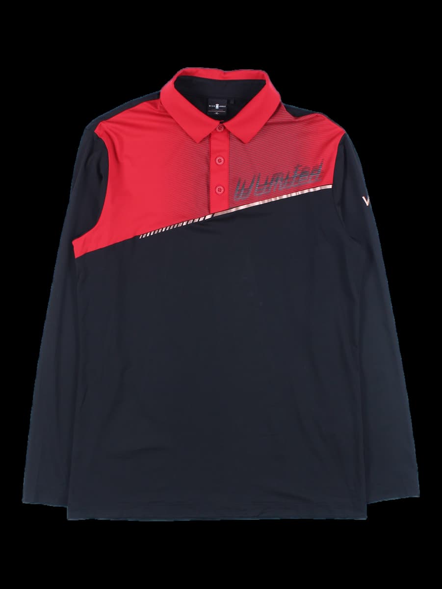 [남성]배색 카라 티셔츠