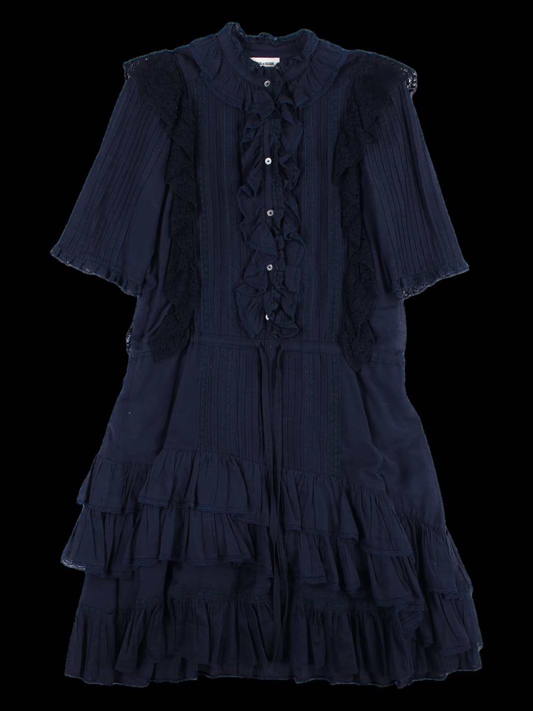 레이스 프릴 원피스