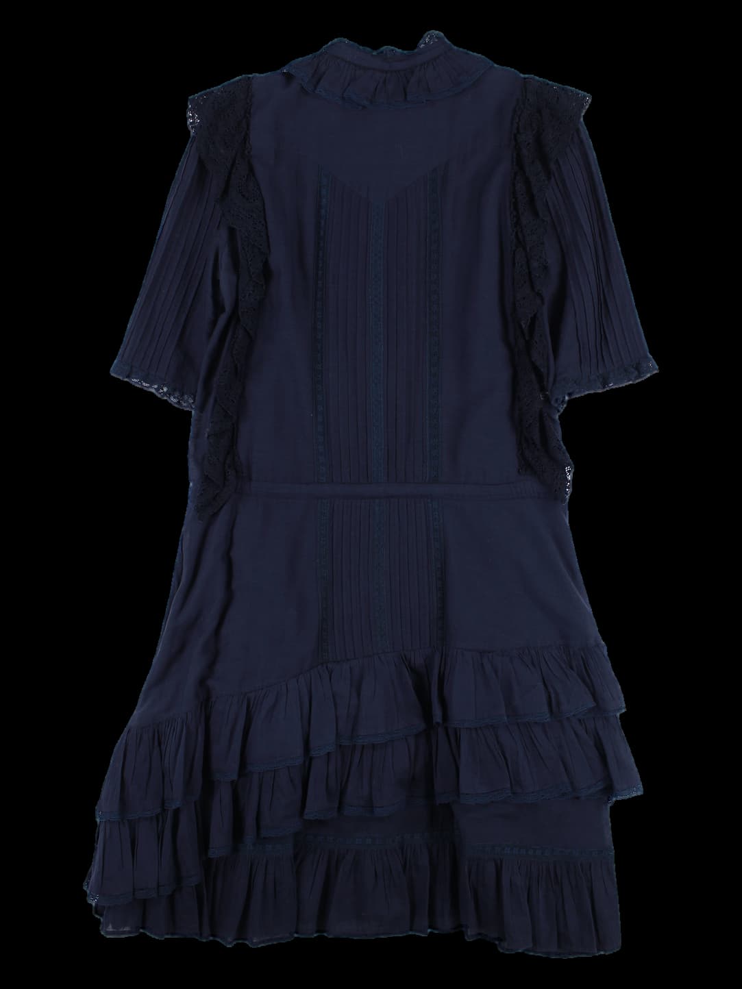 레이스 프릴 원피스