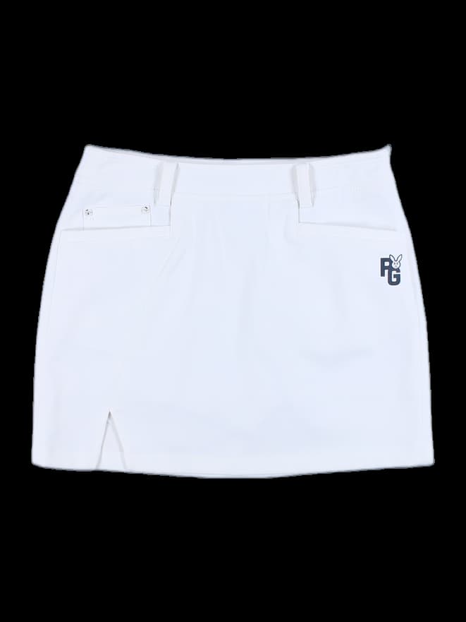 로고 포인트 스커트