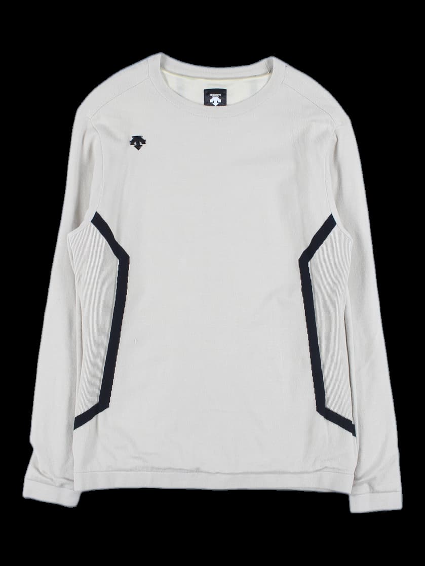 [남성] 라운드넥 바람막이 니트