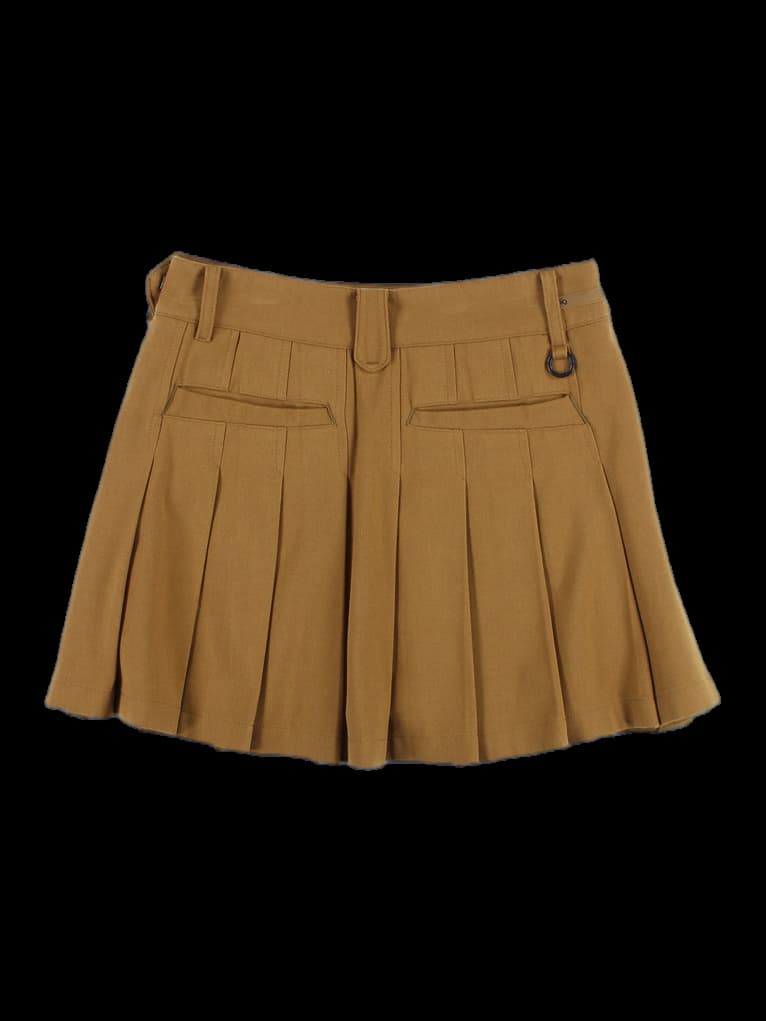  핀턱 주름 스커트