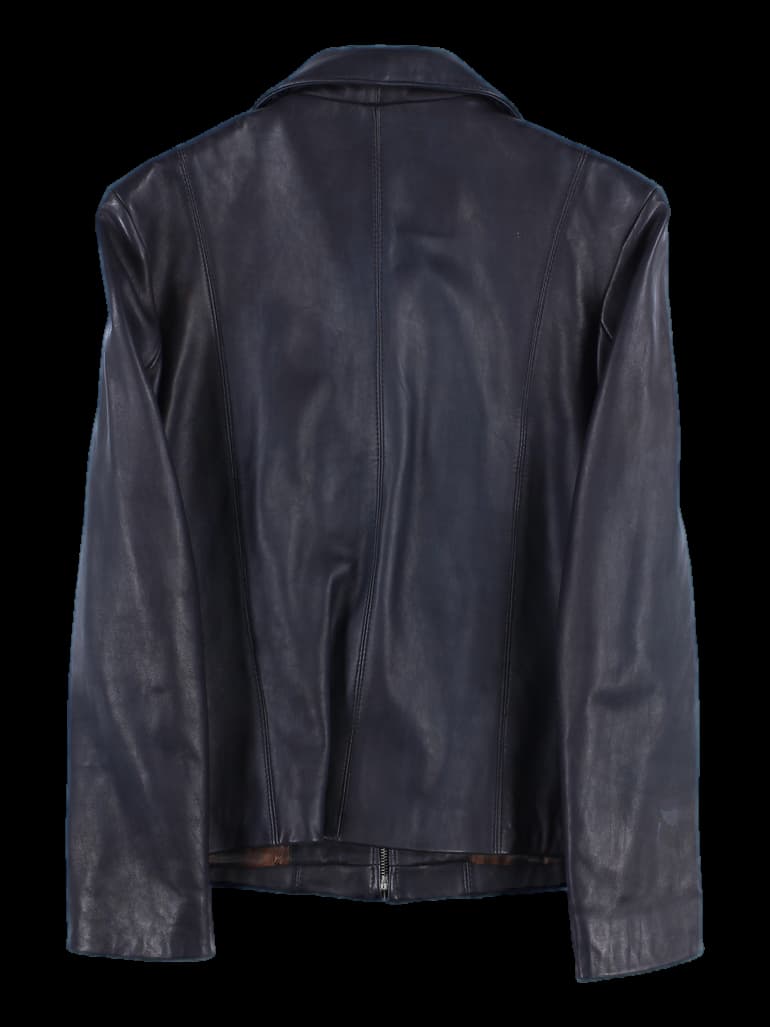 캐주얼 가죽 자켓