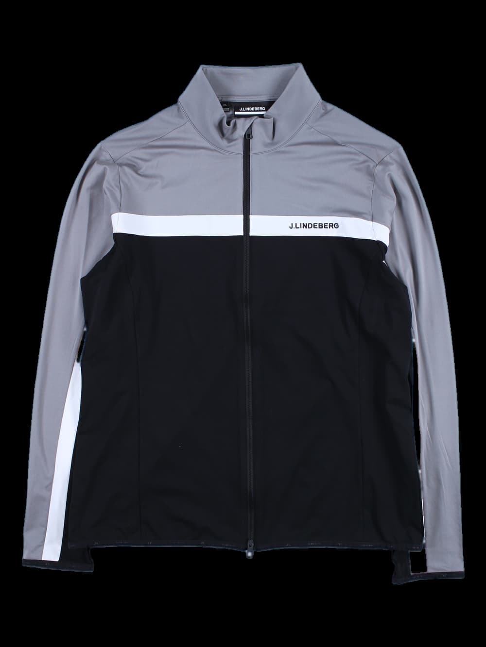 [남성] 기모 배색 집업 점퍼