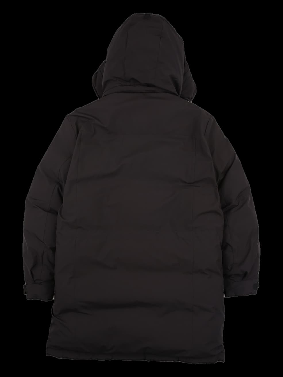 [남성] 후드 탈부착 롱 패딩