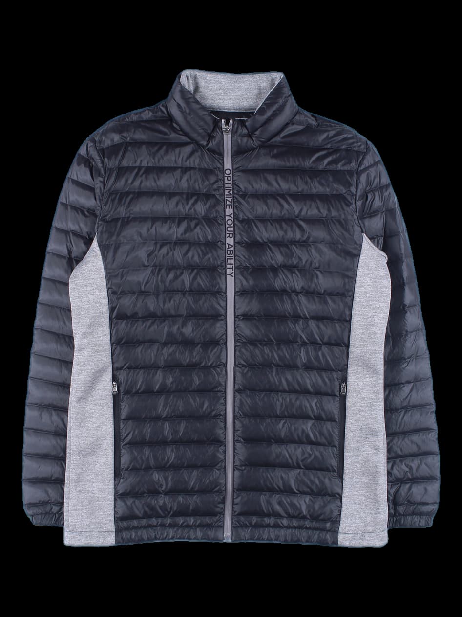 [남성] 배색 패딩 점퍼