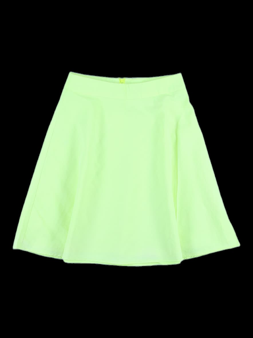 면 골프 스커트