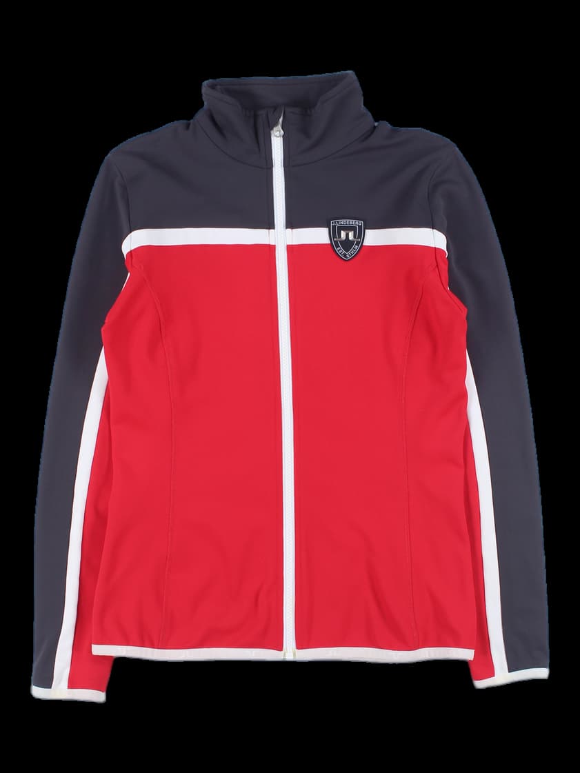 [남성]기모 배색 집업 자켓