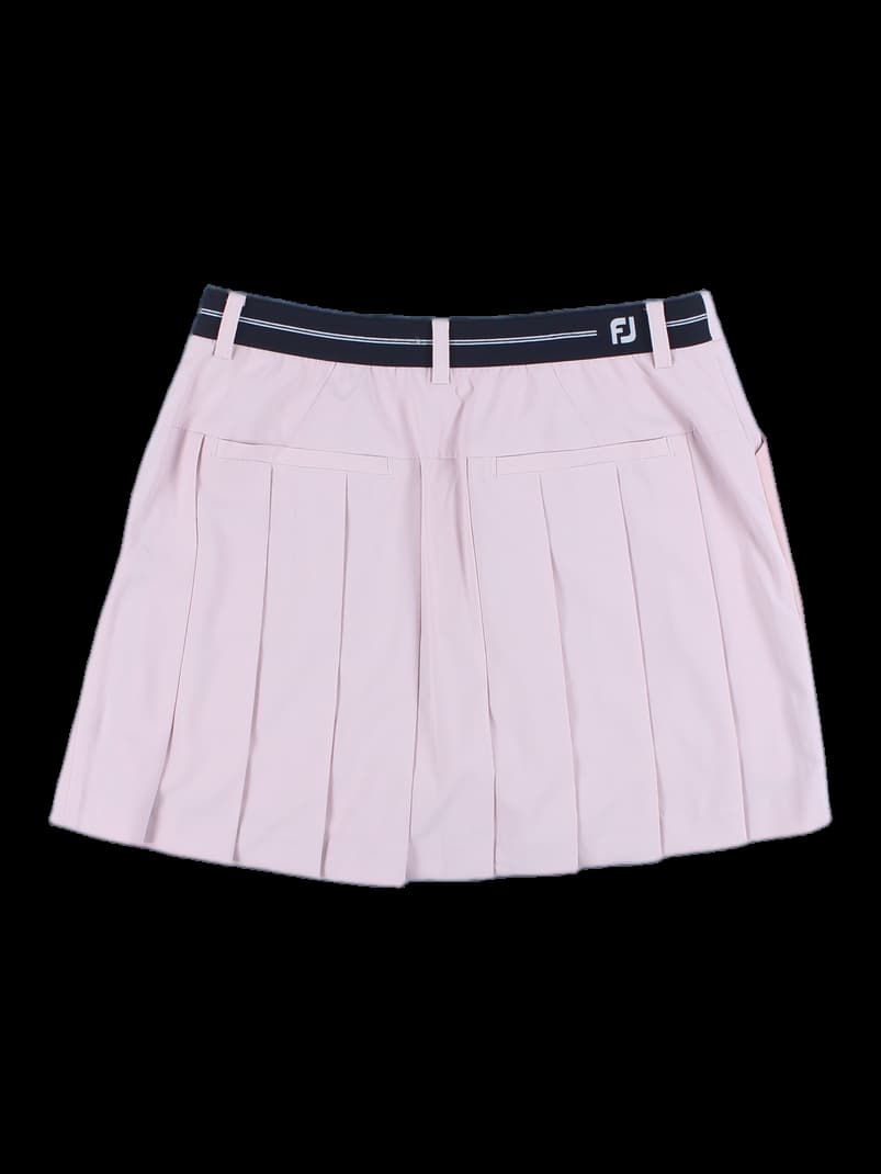 뒷밴딩 주름 스커트