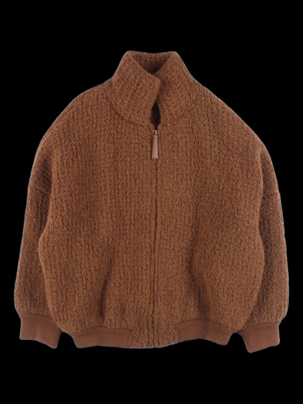 알파카 집업 점퍼