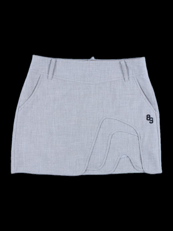 절개 디테일 스커트