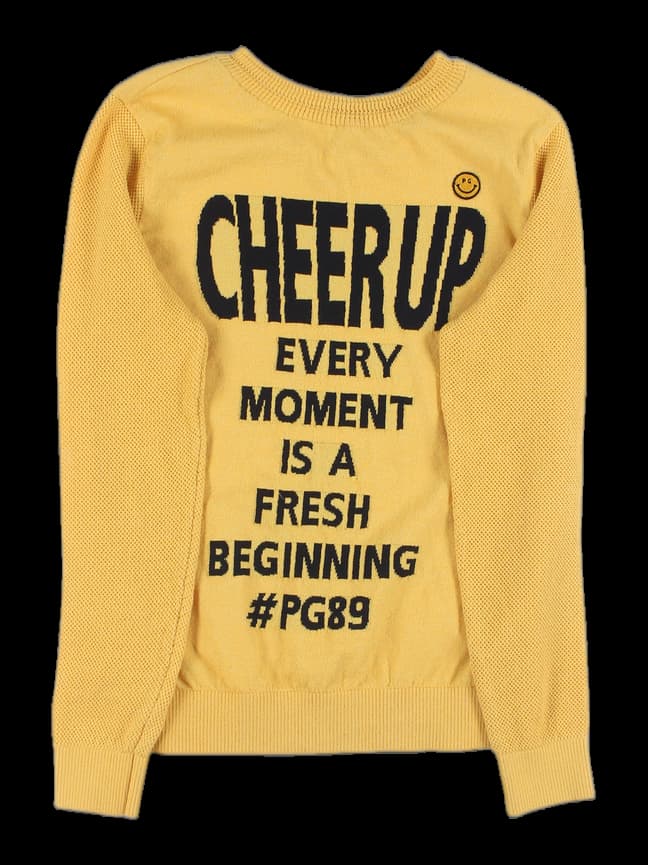 캐주얼 니트 티셔츠