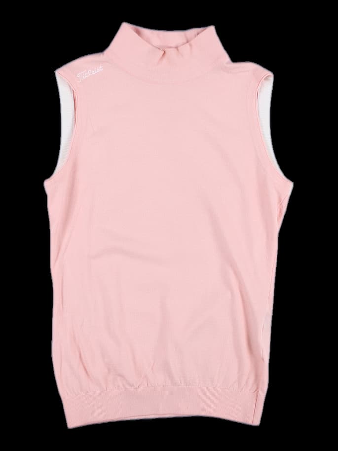 하이넥 니트 베스트