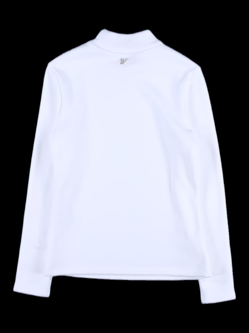 하이넥 융기모 티셔츠