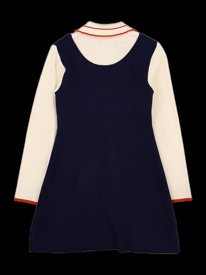 [키즈] 리본 카라 원피스