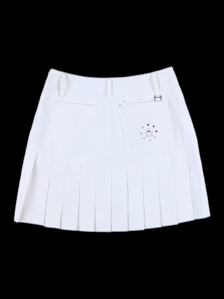 핀턱 주름 스커트