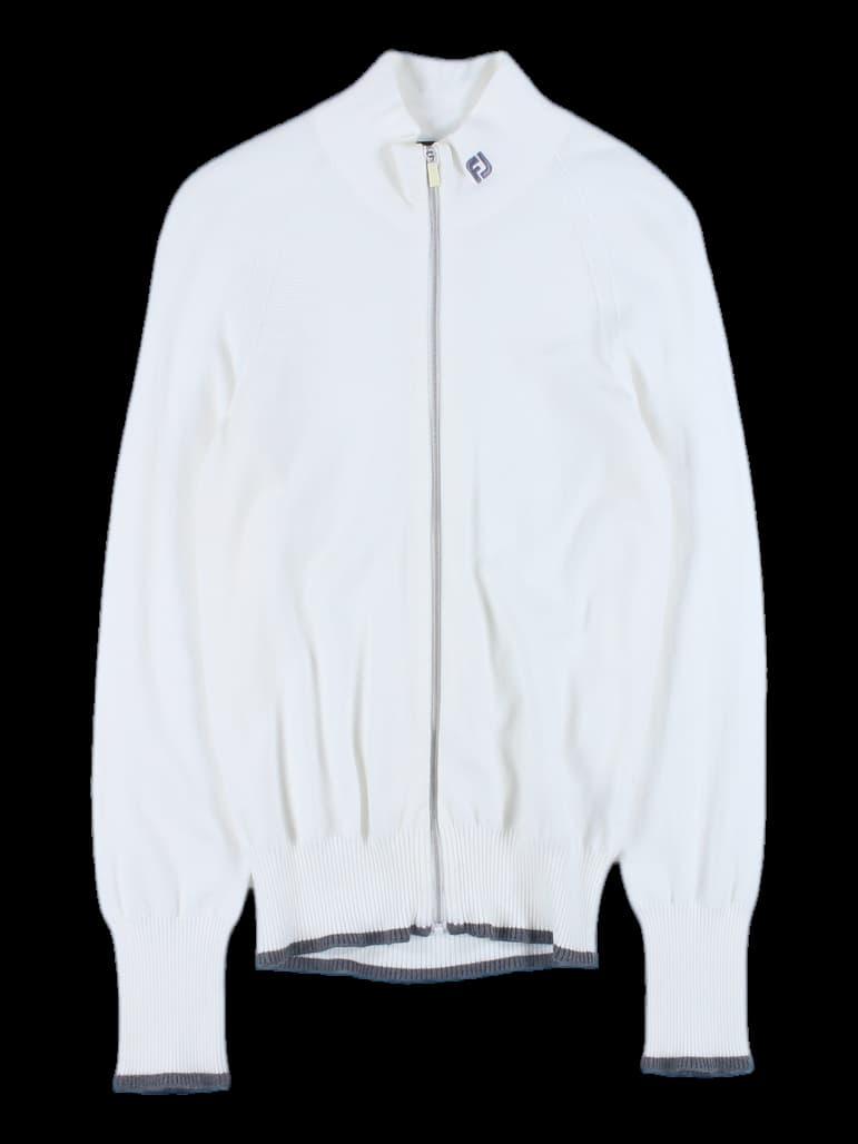 니트 집업 점퍼