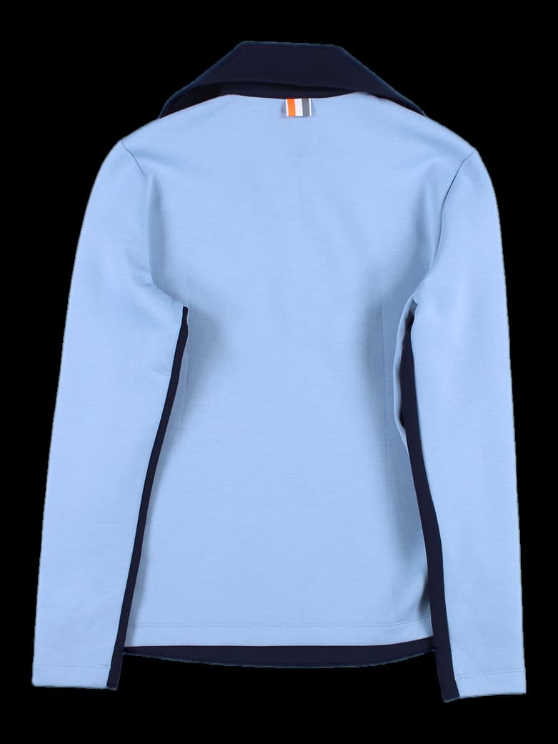 [새상품] 집업 카라 긴팔 티셔츠