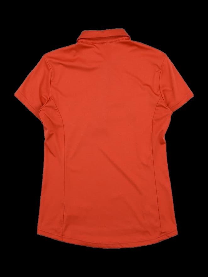 라인 포인트 반팔 카라 티