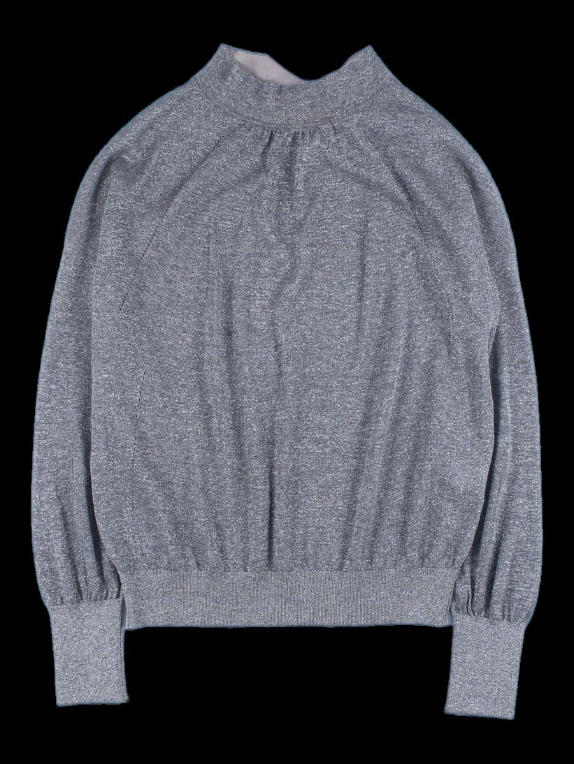 스카프 펄 니트