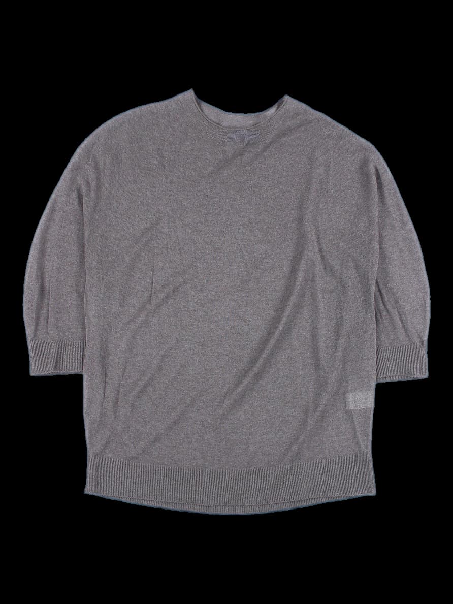 루즈핏 소프트 쉬머 니트