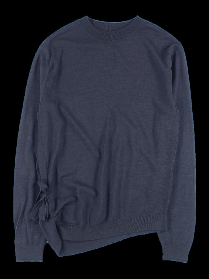 사이드 셔링 니트