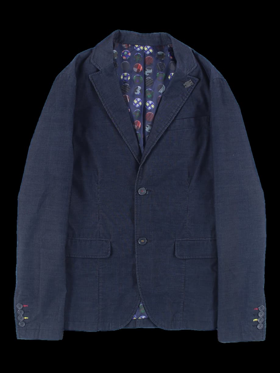 [남성] 브로치 싱글 자켓