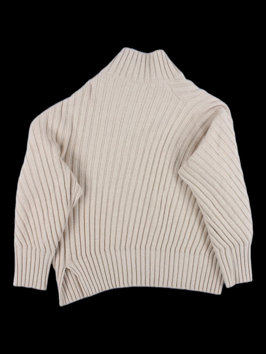 오버핏 골지 니트