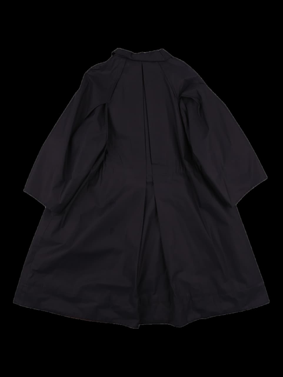 허리 스트링 얇은 패딩 코트