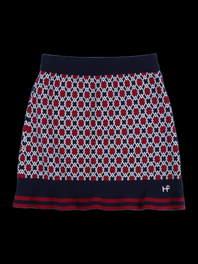 밴딩 니트 스커트