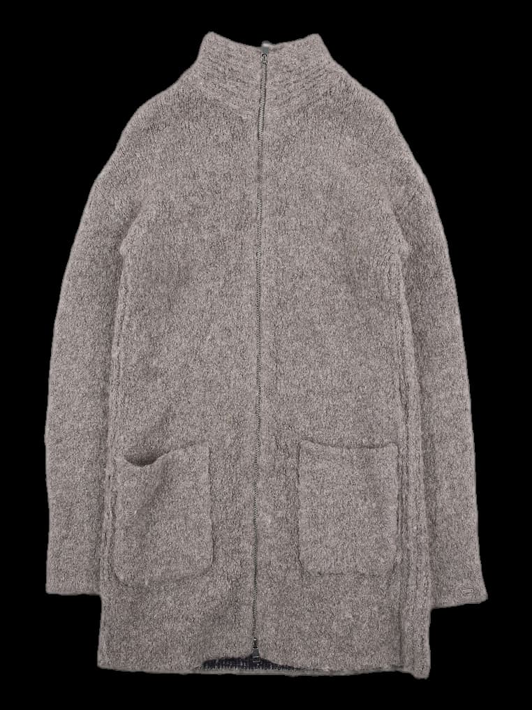 롱 니트 가디건