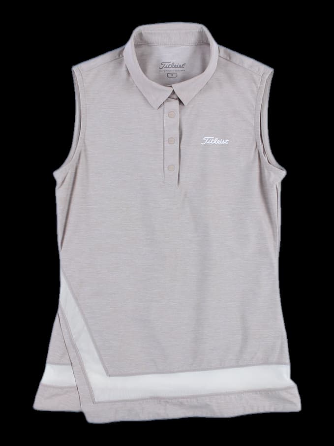 민소매 카라 티